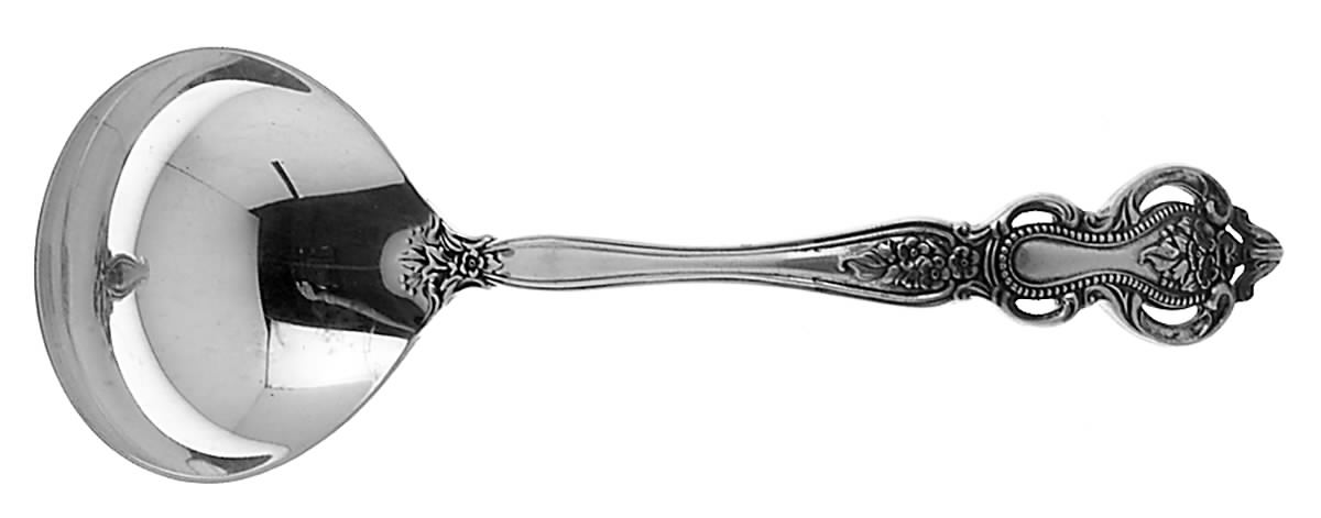 Auberge-Belle Auberge (Sterling, 1980) Solid Gravy Ladle by Kirk Stieff-1