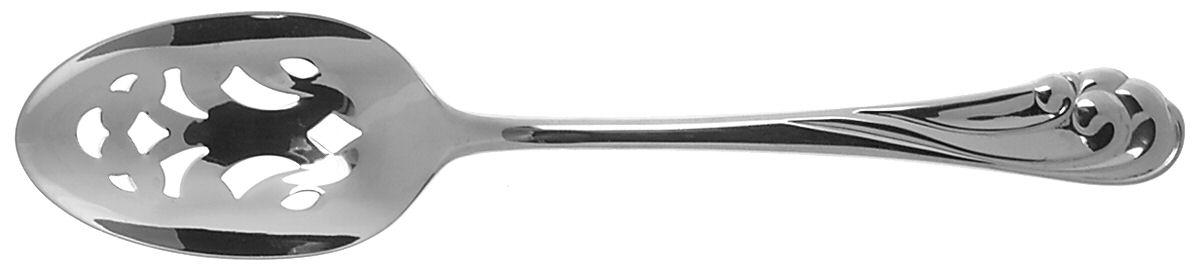 Breakers (Stainless) Pierced Tablespoon (Serving Spoon) by Kirk Stieff-1
