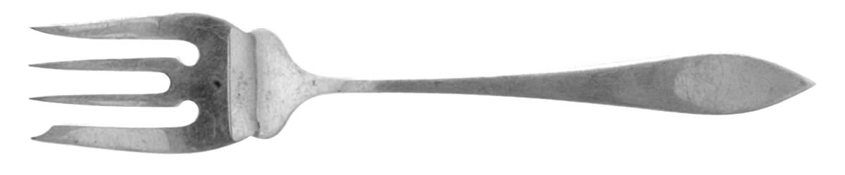 Clinton (Sterling, 1925) Individual Salad Fork by Kirk Stieff-1