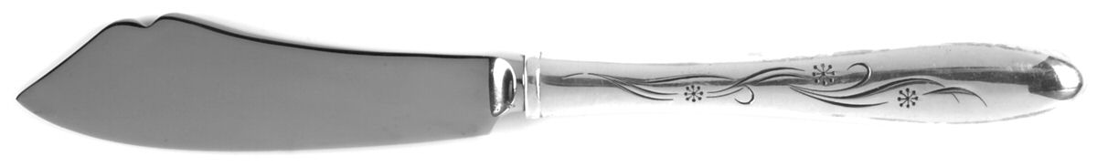 Cynthia-Engraved (Sterling, 1957) Hollow Handle Master Butter Knife by Kirk Stieff-1