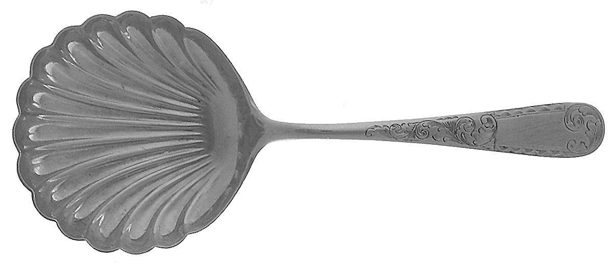 Mayflower (Sterling, 1846) Solid Bon Bon Spoon by Kirk Stieff-1