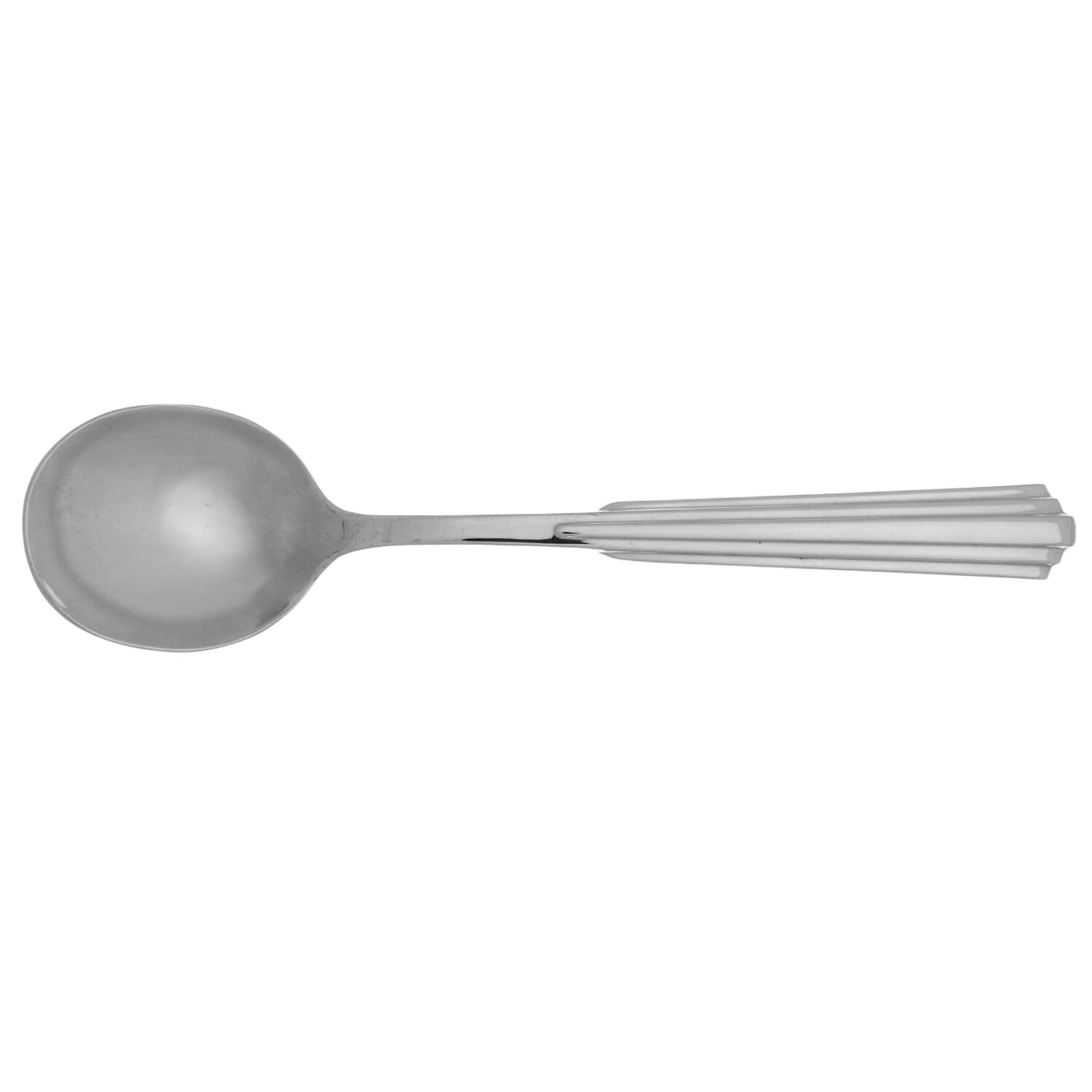 Parallel (Stainless) Sugar Spoon by Kirk Stieff-1