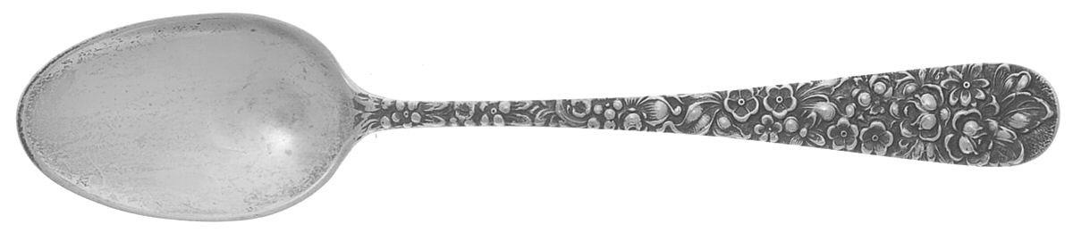 Stieff Rose (Sterling, 1892, No Monograms) Five O'Clock Teaspoon by Kirk Stieff-1