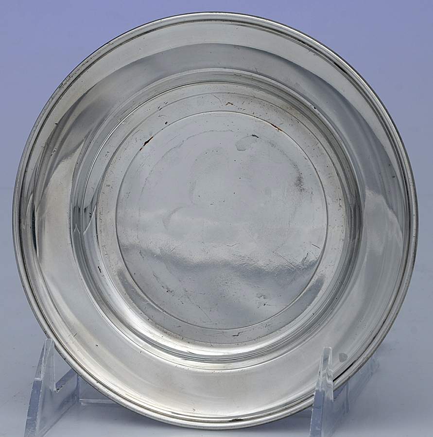 Williamsburg (Pewter, Hollowware) Bread and Butter Plate by Kirk Stieff-1