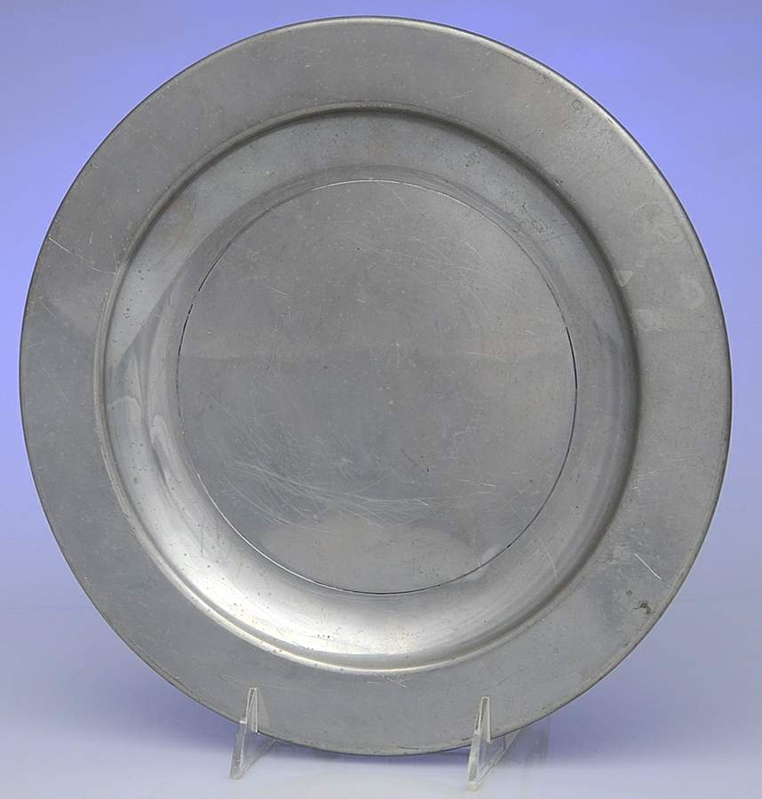 Williamsburg (Pewter, Hollowware) Dinner Plate by Kirk Stieff-1