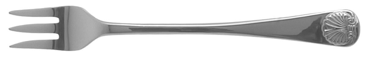 Williamsburg Royal Shell (Stainless) Cocktail/Seafood Fork by Kirk Stieff-1