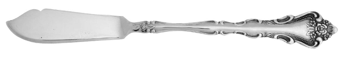 KIO12 (Stainless) Flat Handle Master Butter Knife by Kimco-1