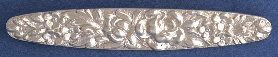 Stieff Rose (Sterling, 1892, Hollowware) Bar Pin by Kirk Stieff-1