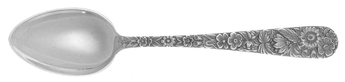 Repousse (Sterling, 1924, S.Kirk & Son, Inc.) Teaspoon by Kirk Stieff-1