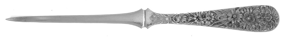 Repousse (Sterling, 1924, S.Kirk & Son, Inc.) Solid Nut Pick by Kirk Stieff-1