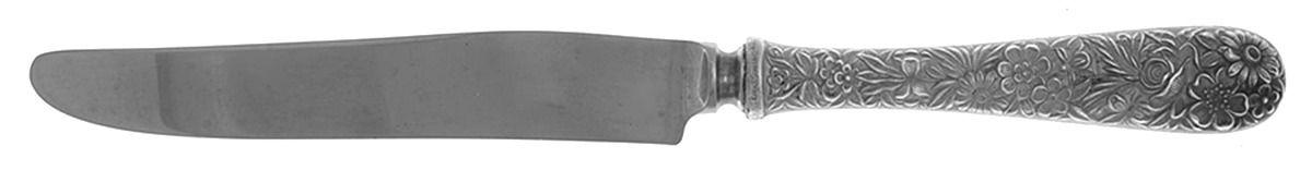 Repousse (Sterling, 1924, S.Kirk & Son, Inc.) New French Hollow Knife with Bolster by Kirk Stieff-1