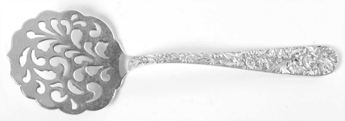 Repousse (Sterling, 1924, S.Kirk & Son, Inc.) Tomato Server, Solid Piece by Kirk Stieff-1