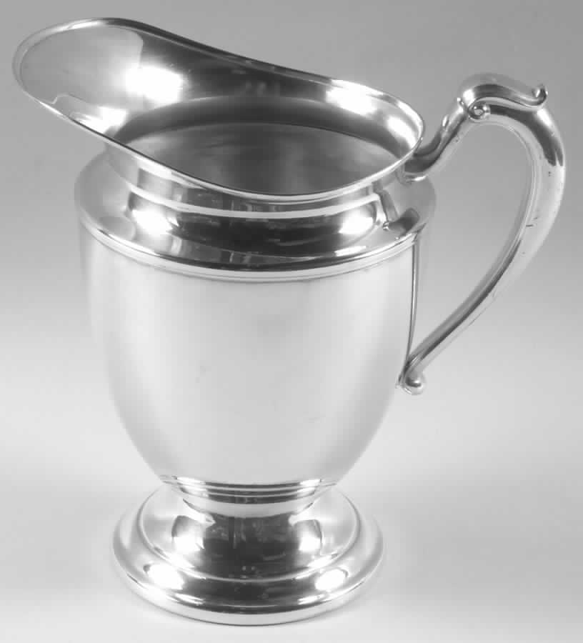 KYS2 (Silverplate, Hollowware) Silverplate Water Pitcher by Keystone Silver -1