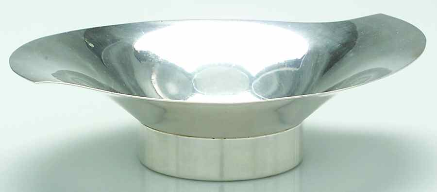 028 (Sterling, Hollowware) Small Sterling Bon Bon Bowl by Kirk Stieff-1