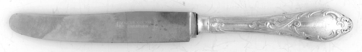 KRM2 (Silverplate) New French Hollow Knife by Gebr Krumm-1