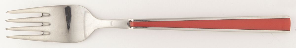 Exklusiv-Red (Stainless) Fork by Klee Blatt-1