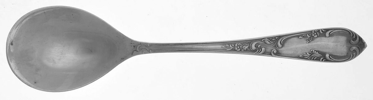 KKM1 (Silverplate) Solid Salad Serving Spoon by Karl Kimmel-1
