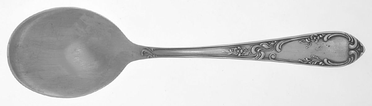 KKM1 (Silverplate) Solid Smooth Casserole Spoon by Karl Kimmel-1