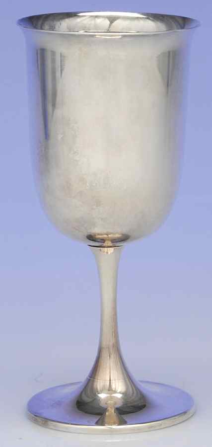 Sterling Hollowware Water Goblet by K. Uyeda-1