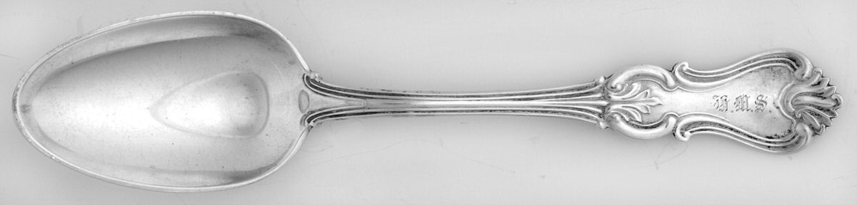 KIJ2 (Coin) Dessert/Oval Soup Spoon by Kidney & Johnson-1