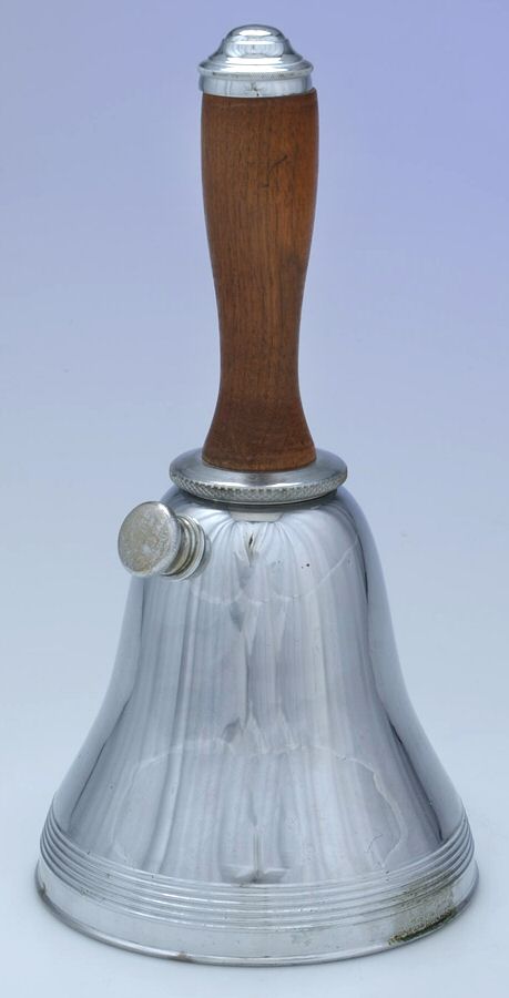 KYS5 (Chrome Plate) Bell Shape Cocktail Shaker & Lid by Keystone Silver -1