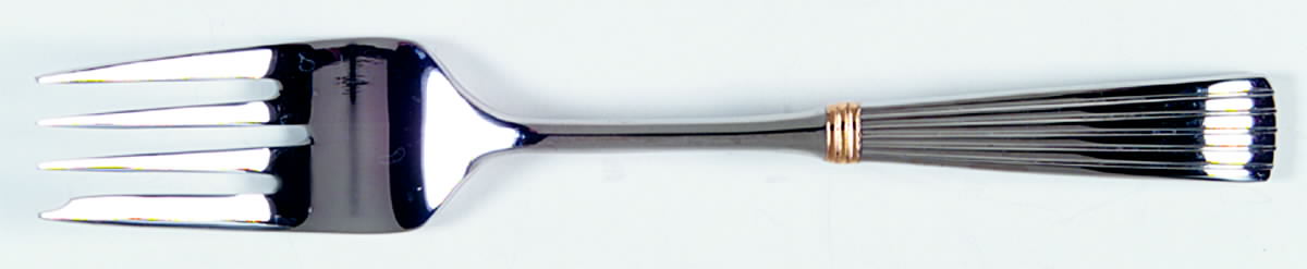 Citation Gold (Stainless, Gold Accent) Individual Salad Fork by Lenox-1