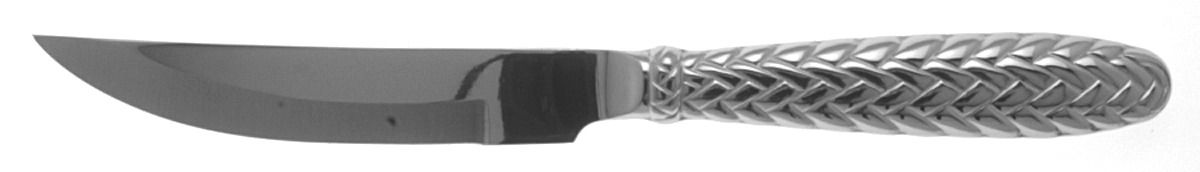 Equestrian Braid (Stainless) Individual Steak Knife w/Bevel Blade by Ralph Lauren Flatware-1