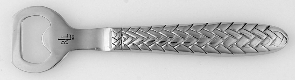 Equestrian Braid (Stainless) Solid Bottle Opener by Ralph Lauren Flatware-1