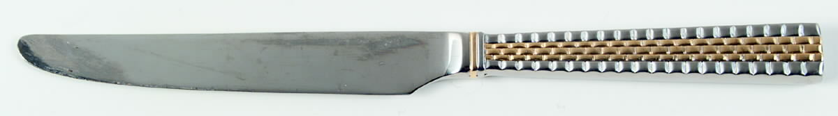Golden Watchband (Stainless, Gold Accent) New French Hollow Knife by Ralph Lauren Flatware-1