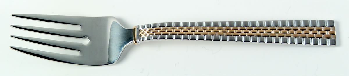 Golden Watchband (Stainless, Gold Accent) Individual Salad Fork by Ralph Lauren Flatware-1