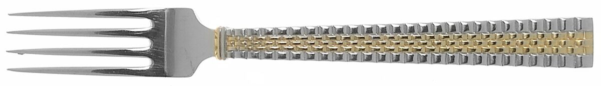 Golden Watchband (Stainless, Gold Accent) Fork by Ralph Lauren Flatware-1
