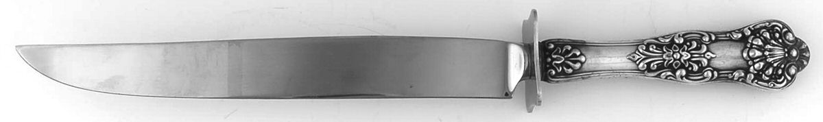New Kings (Sterling, 1995) Small Steak Carving Knife with Stainless Blade by Ralph Lauren Flatware-1