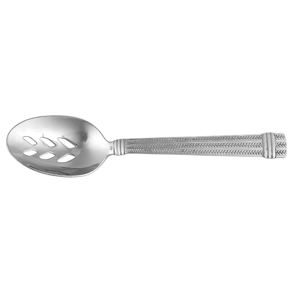 Wainwright (Stainless) Pierced Tablespoon (Serving Spoon) by Ralph Lauren Flatware-1