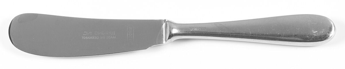 Moselle (Stainless) Butter Spreader Hollow Hdl-Paddle/Stainless Blade by Lunning-1