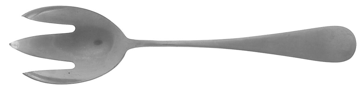 Moselle (Stainless) Solid Salad Serving Fork by Lunning-1