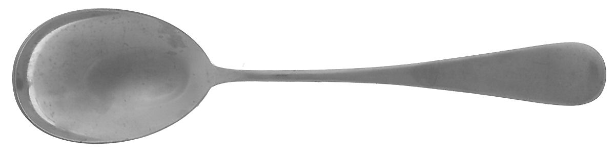 Moselle (Stainless) Solid Salad Serving Spoon by Lunning-1