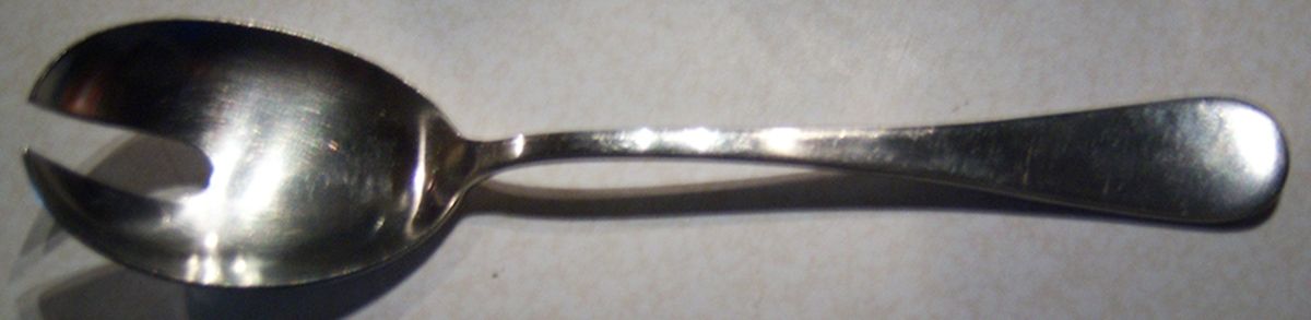 Moselle (Stainless) Pierced Tablespoon (Serving Spoon) by Lunning-1