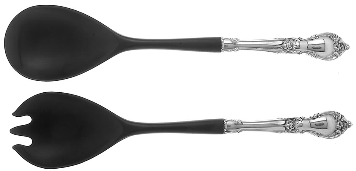 Alexandra (Sterling, 1961) Plastic Bowl 2-Piece Salad Set by Lunt Silver-1