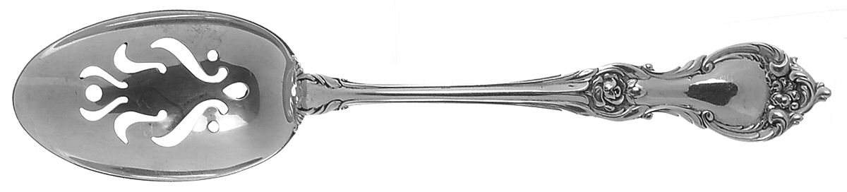 Alexandra (Sterling, 1961) Pierced Tablespoon (Serving Spoon) CM by Lunt Silver-1
