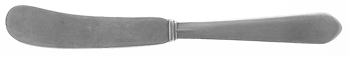 Early American-Plain (Sterling, 1926) Flat Handle Butter Spreader by Lunt Silver-1