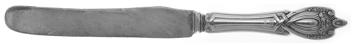 Monticello (Sterling, 1908) Youth/Tea Knife with Silverplate Blade by Lunt Silver-1