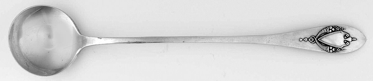 Mount Vernon (Sterling, 1905) Long Handle Chocolate Muddler Spoon by Lunt Silver-1