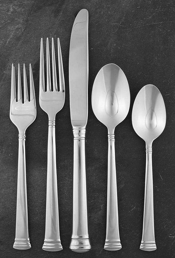 Eternal (Stainless) 5 Piece Place Setting by Lenox-1