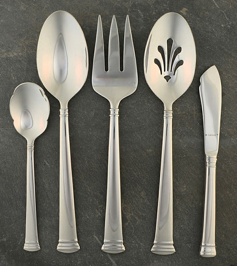 Eternal (Stainless) 5 Piece Hostess Set by Lenox-1