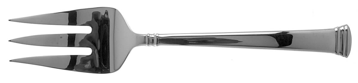 Eternal (Stainless) Medium Solid Cold Meat Serving Fork by Lenox-1