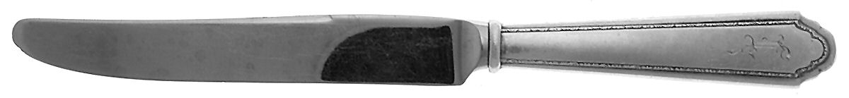 William & Mary (Sterling, 1921, No Monos) New French Hollow Knife by Lunt Silver-1