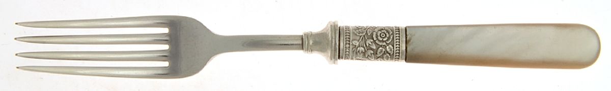 Pearl Handle Flatware 1 (Sterling) Pearl Handle Fork by Landers, Frary & Clark-1