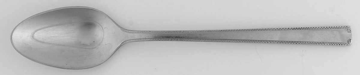 LUW3 (STAINLESS) Place/Oval Soup Spoon by Lucky Wood-1