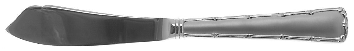 Williamsburg Mandarin Frosted (Stainless) Hollow Handle Master Butter Knife by Lenox-1