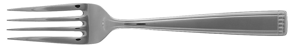 Beaumont (Stainless) Large Solid Cold Meat Serving Fork by Ralph Lauren Flatware-1